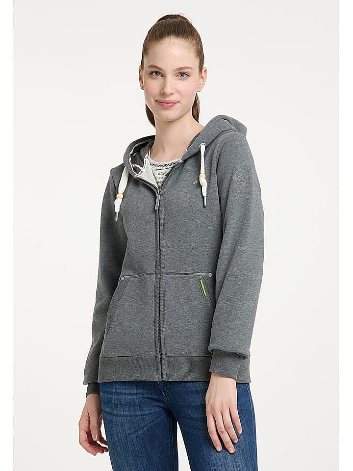 Schmuddelwedda Sweatjacke in Grau günstig kaufen XXL