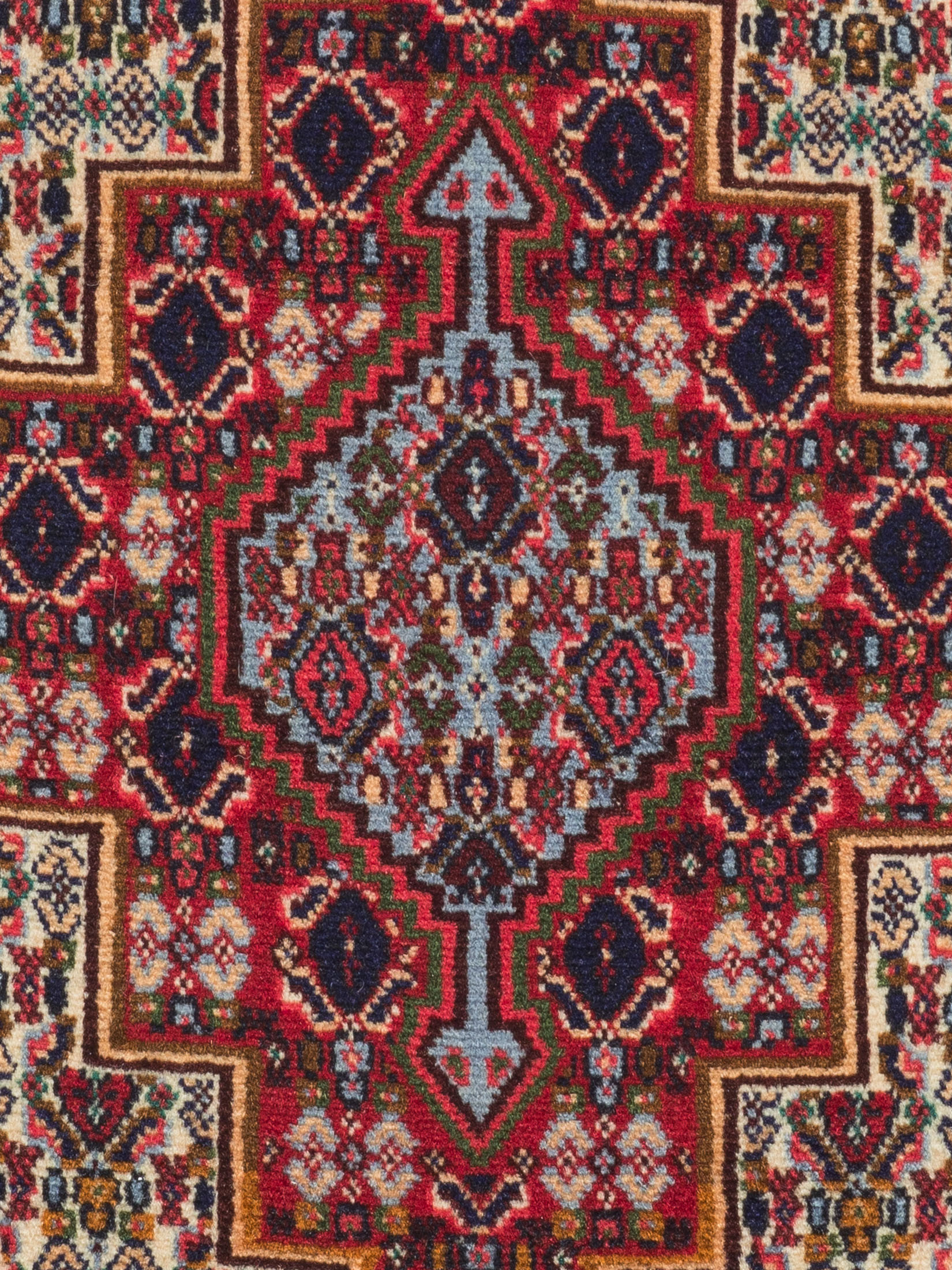 Senneh ca. 70 x 100 cm, Unikat / Einzelstück