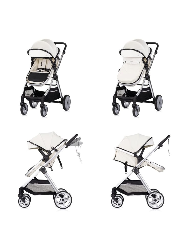 Chipolino Kombikinderwagen 2 in 1 Vista in weiß günstig kaufen onesize