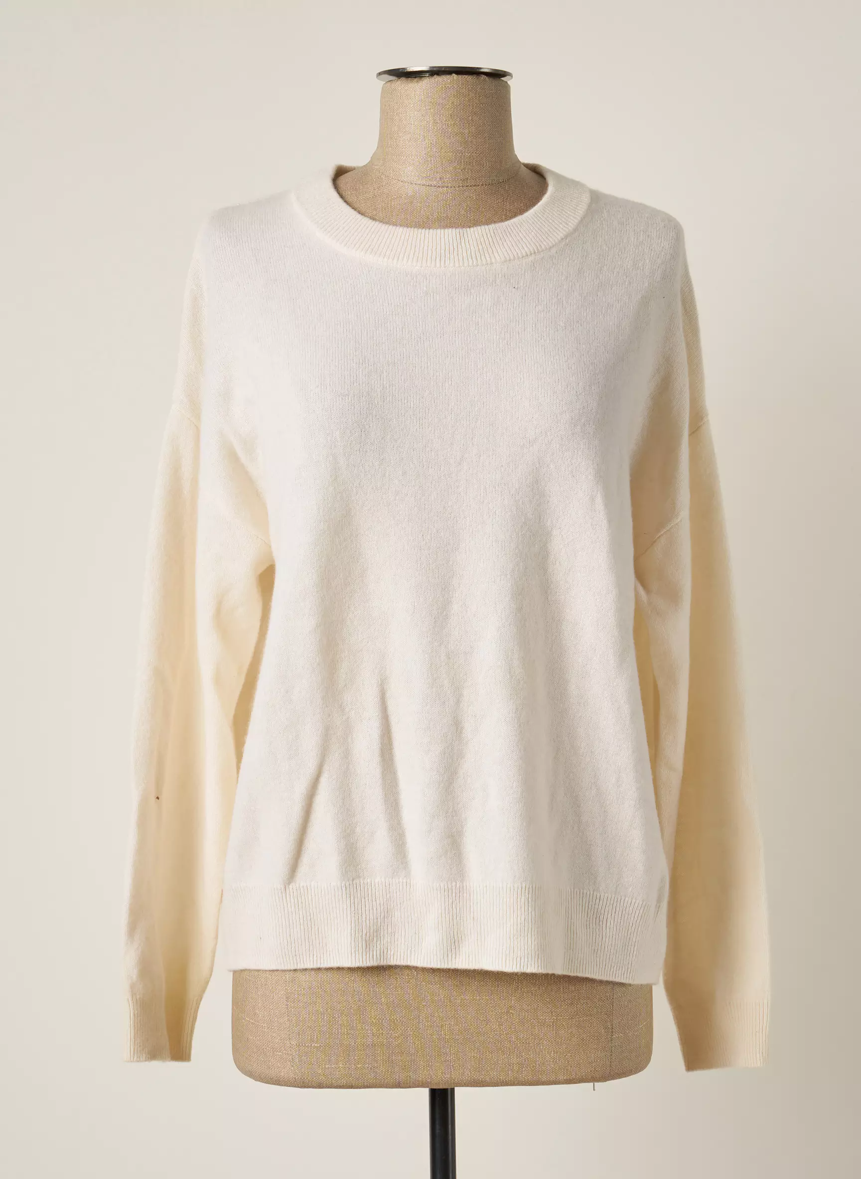 Les Tricots De Lea Pulls Femme couleur beige