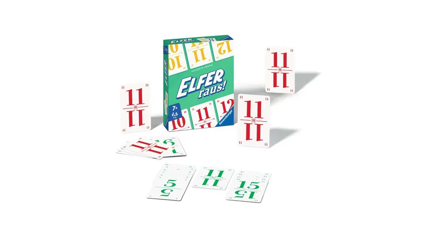 Ravensburger Spiel - lfer raus! Der Klassiker, Kartenspiel 2 - 6 Spieler, Spiel ab 7 Jahren für Kinder und Erwachsene