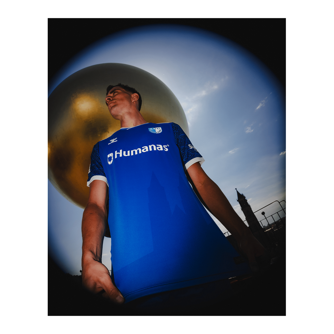 Hummel 1. FC Magdeburg Trikot Home 2024/2025 Blau F7251
