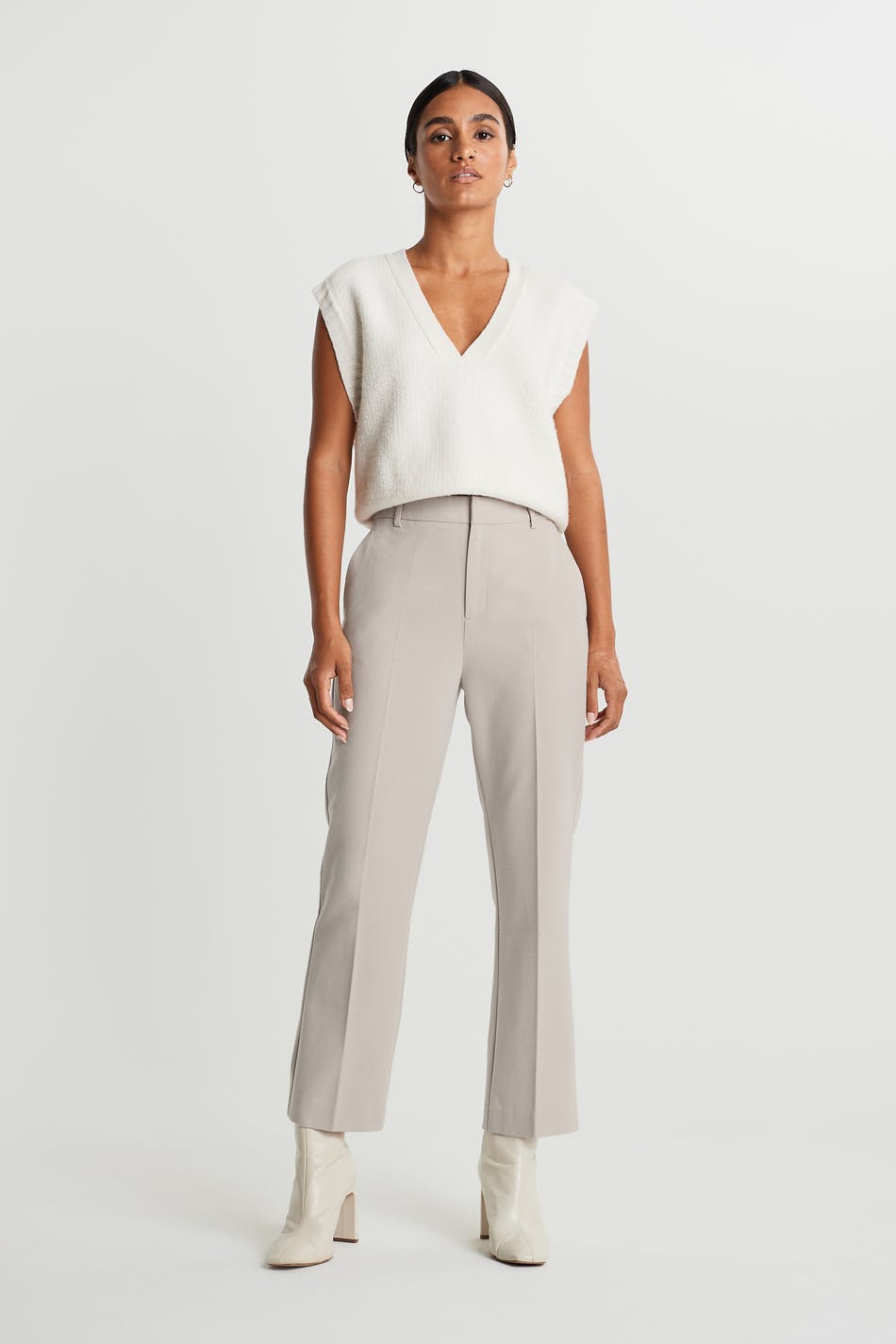 Lisa flannel trousers
