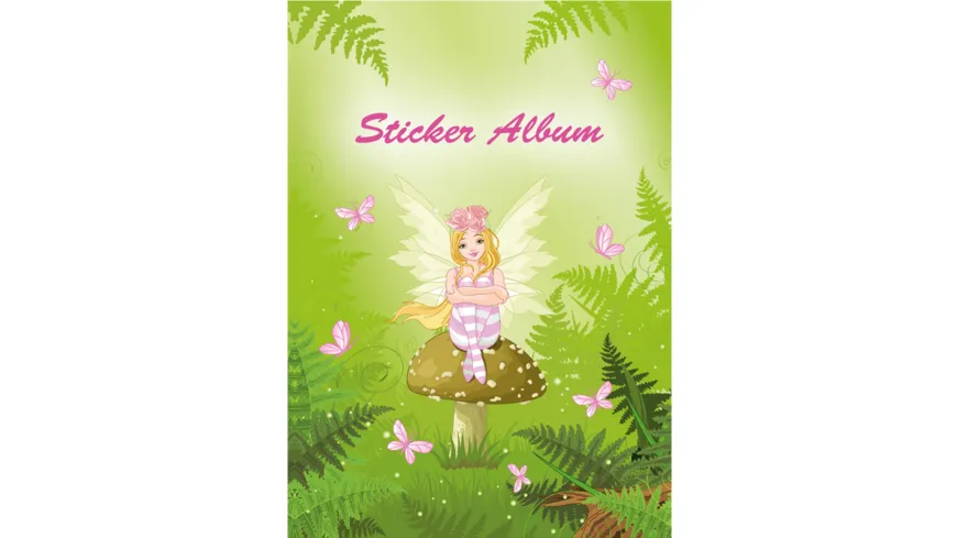 PAP-ART Stickeralbum A5 Anime Girlies sortiert
