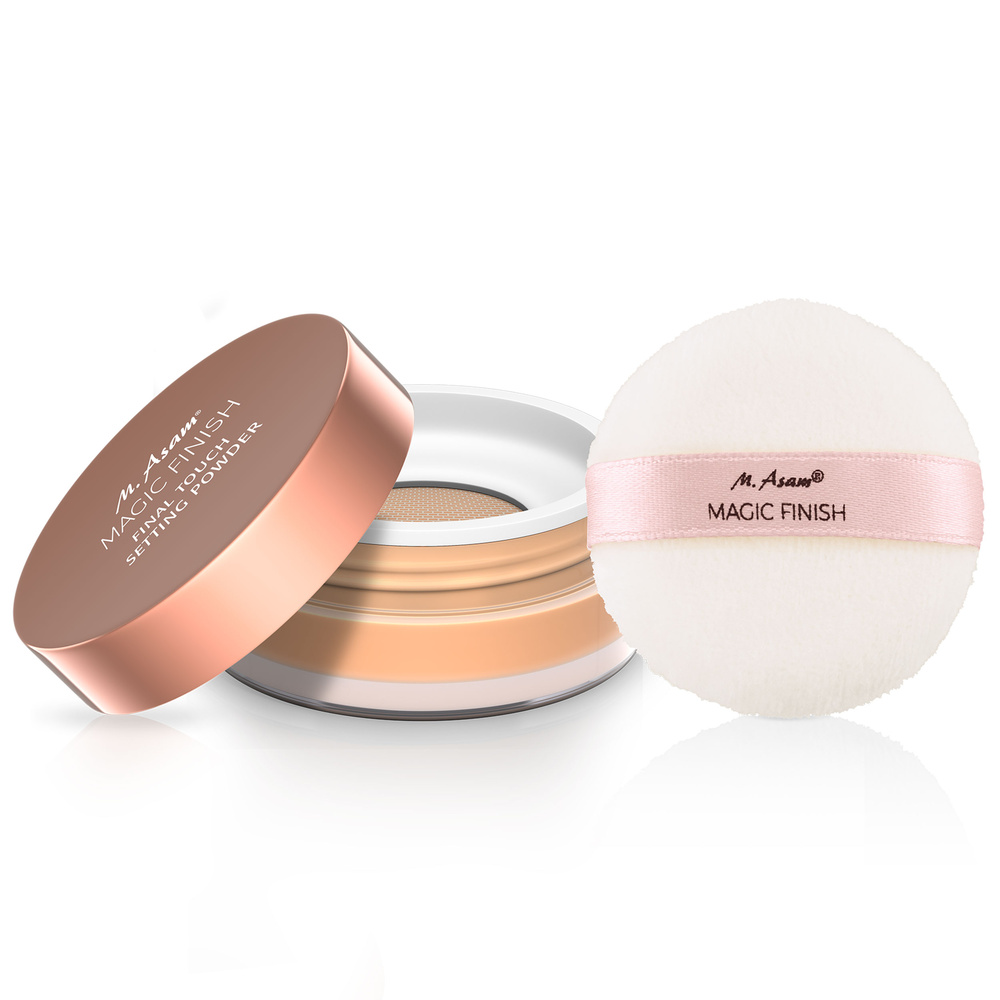 m.asam MAGIC FINISH Poudre libre avec houppette Poudre Libre