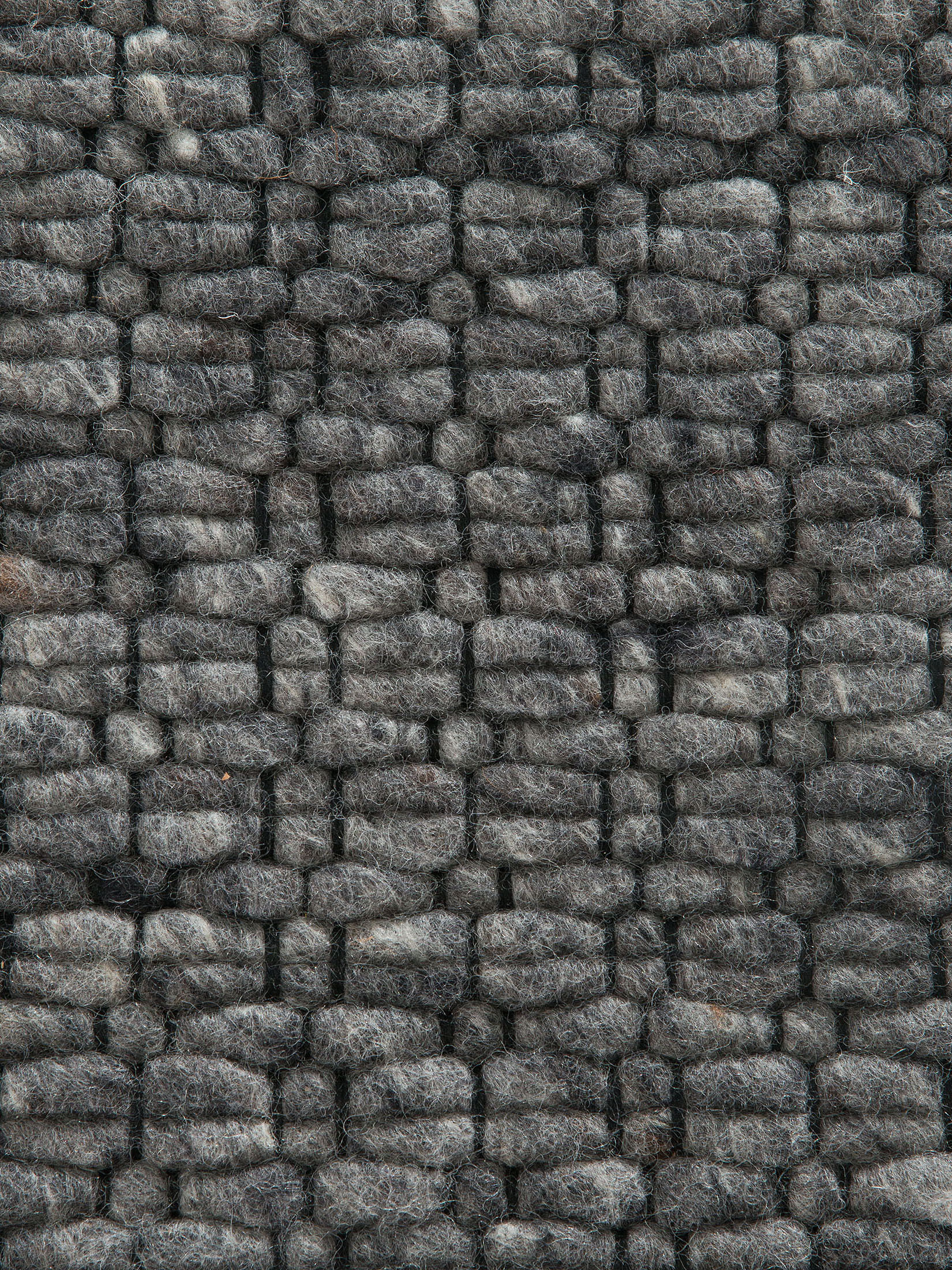 Toftlund Woll-Teppich, Dark Grey