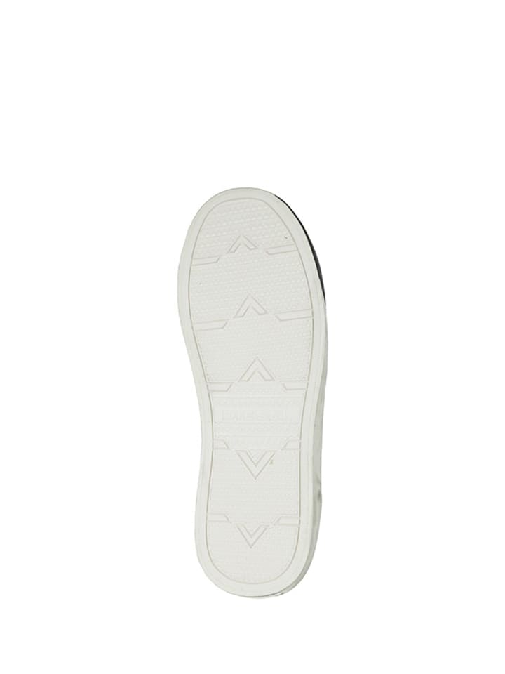 Diesel Slipper in Dunkelblau/ Creme günstig kaufen