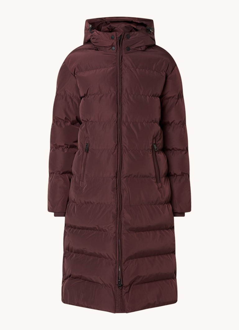 Airforce Grace quilted hooded jacket