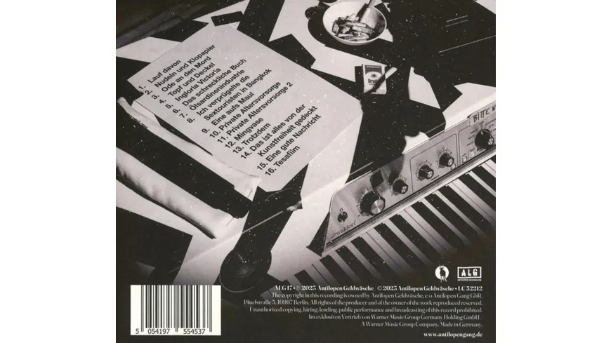 Das ist alles von der Kunstfreiheit gedeckt (Live) Digipak