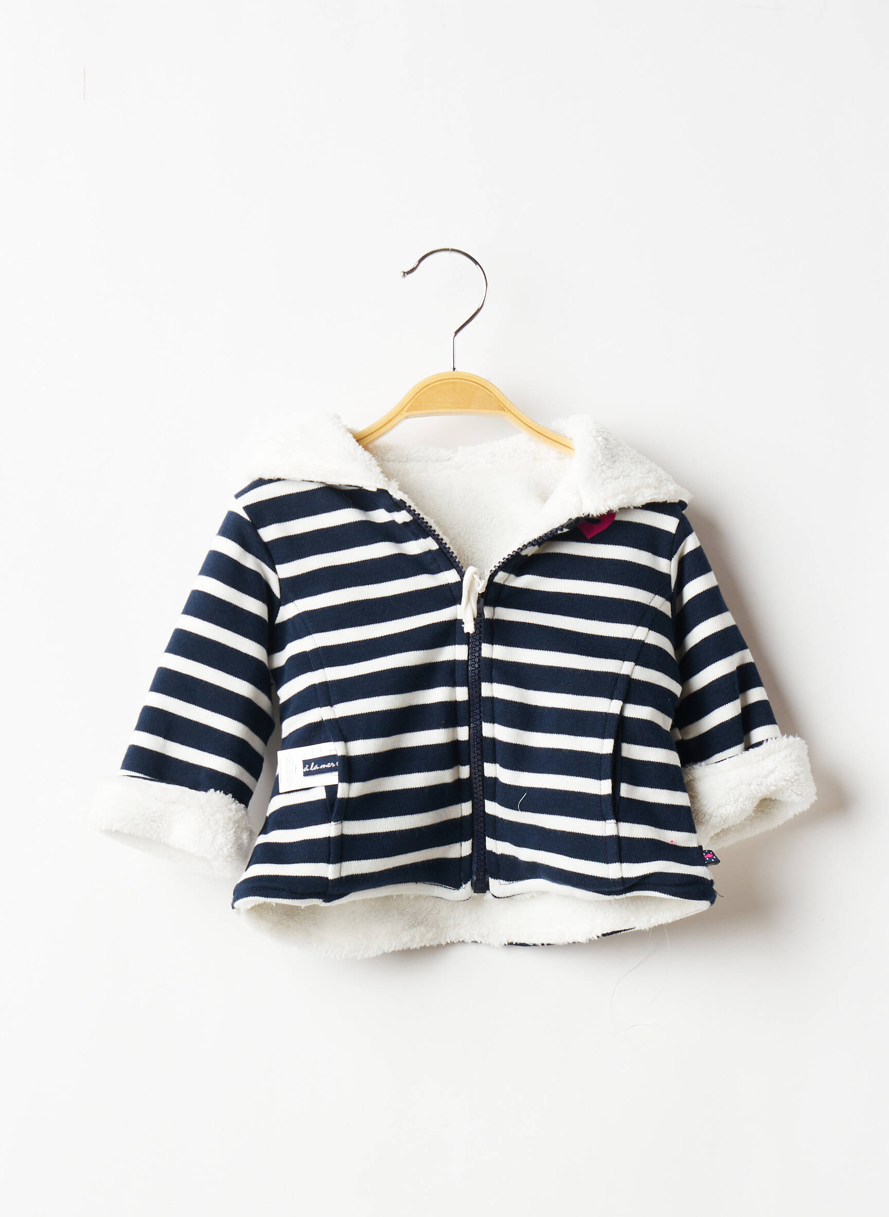 Week End A La Mer Vestecasual Fille couleur bleu