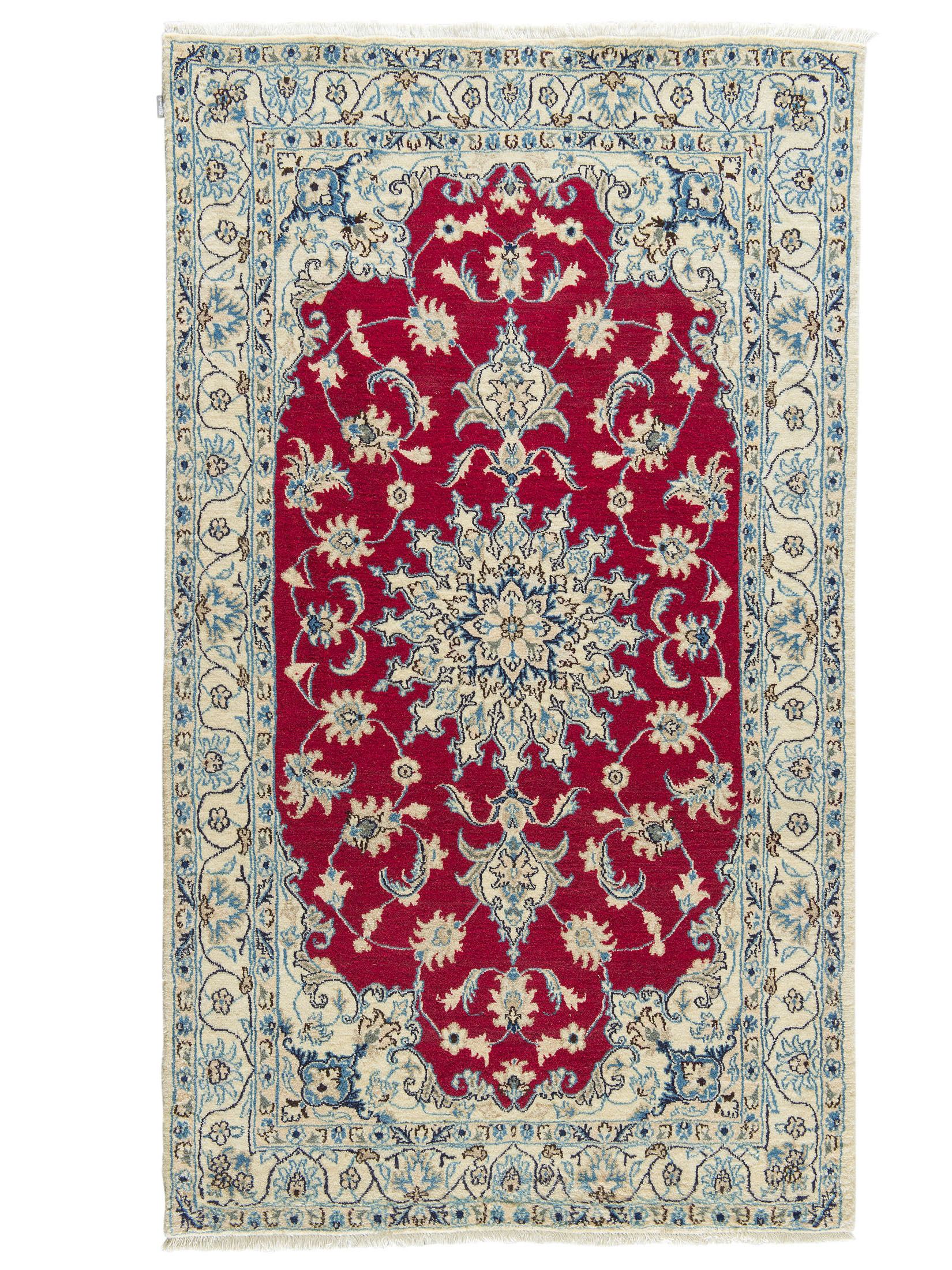 Kaschmar Nain 12 Lah ca. 122 x 210 cm, Unikat / Einzelstück