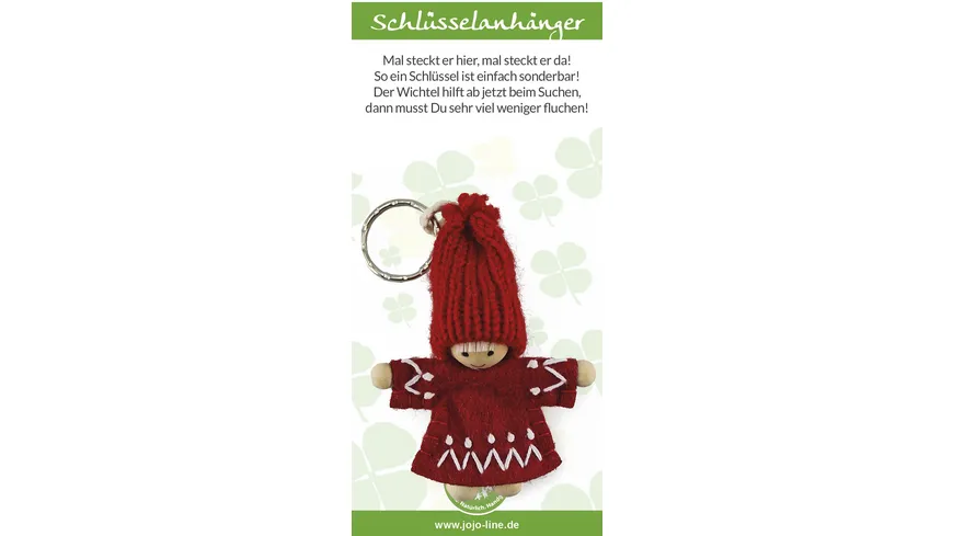 JOJO Glückswichtel Schlüsselanhänger 