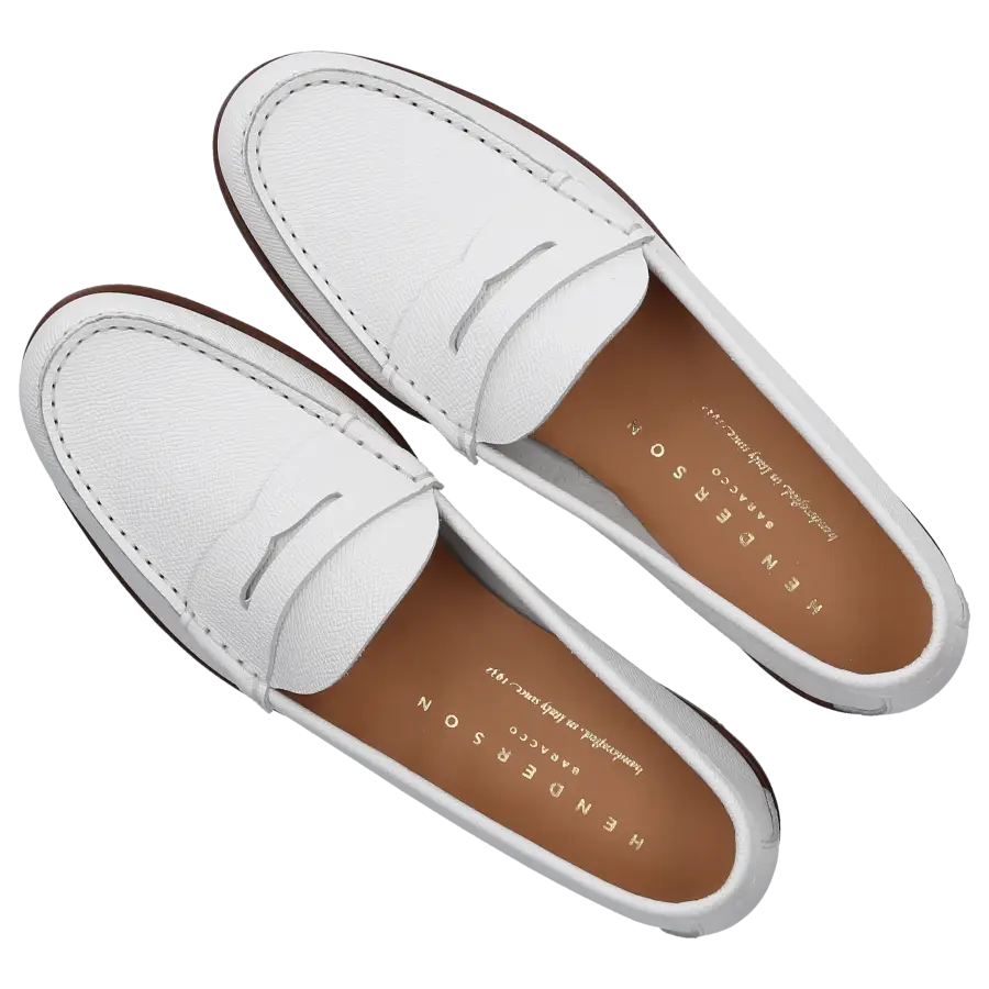 Henderson - Loafer MIA Saffiano - weiß