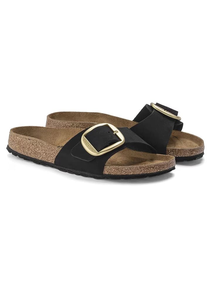 Birkenstock Leder-Pantoletten 
