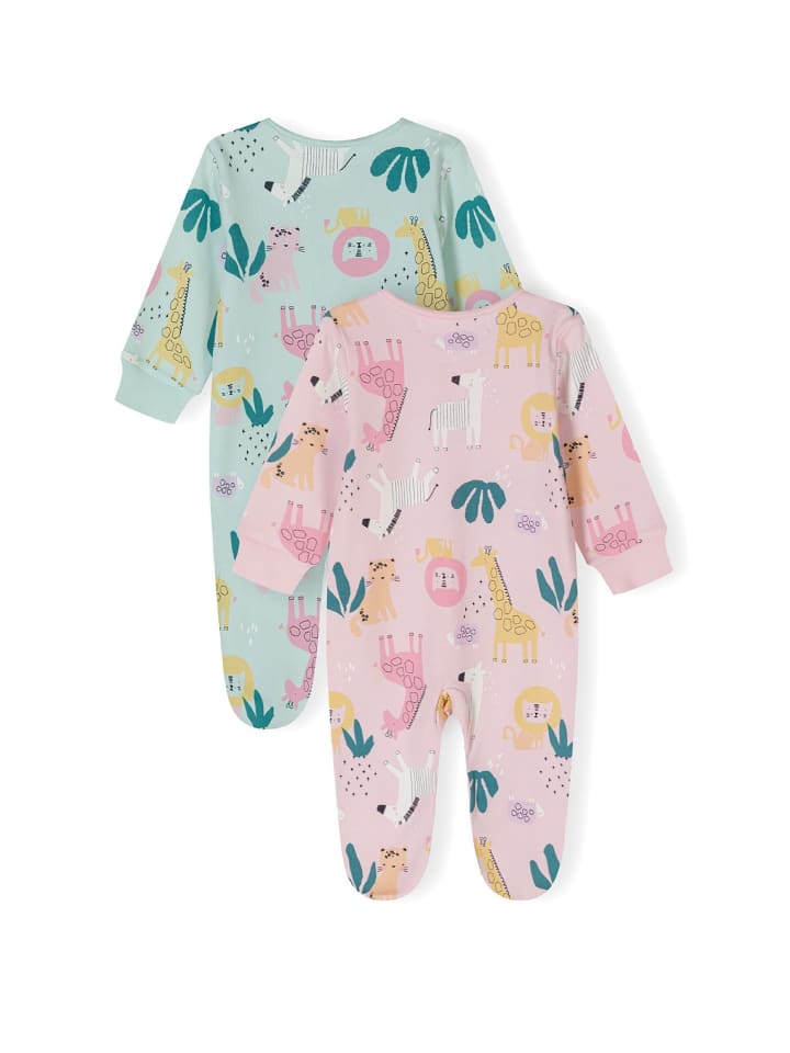Minoti 2er. Set: Strampler 24babypack20 in mint günstig kaufen
