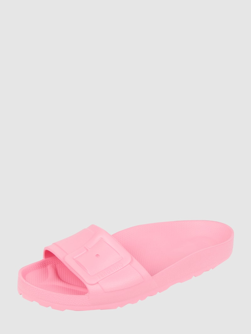 Slides aus Gummi Modell 'Reiko' in pink