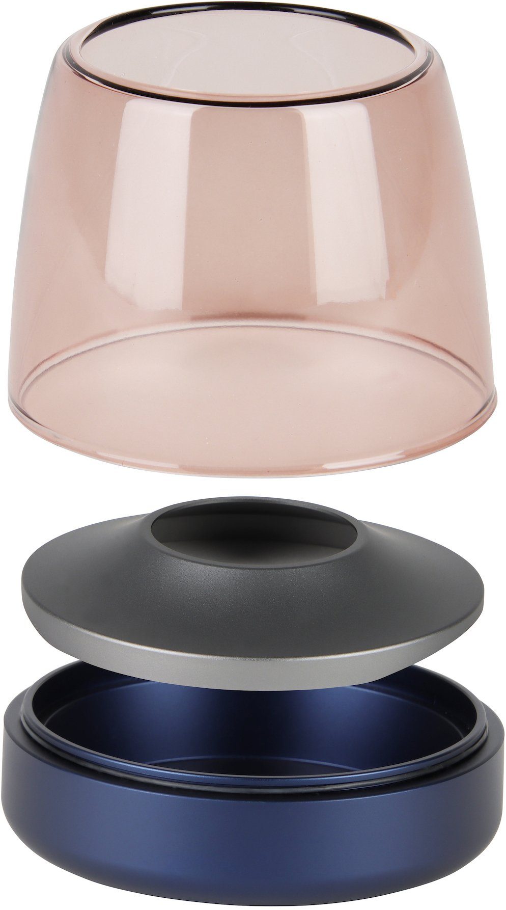 kooduu Windlicht Glow 10, hochwertiges Aluminium Designer Windlicht