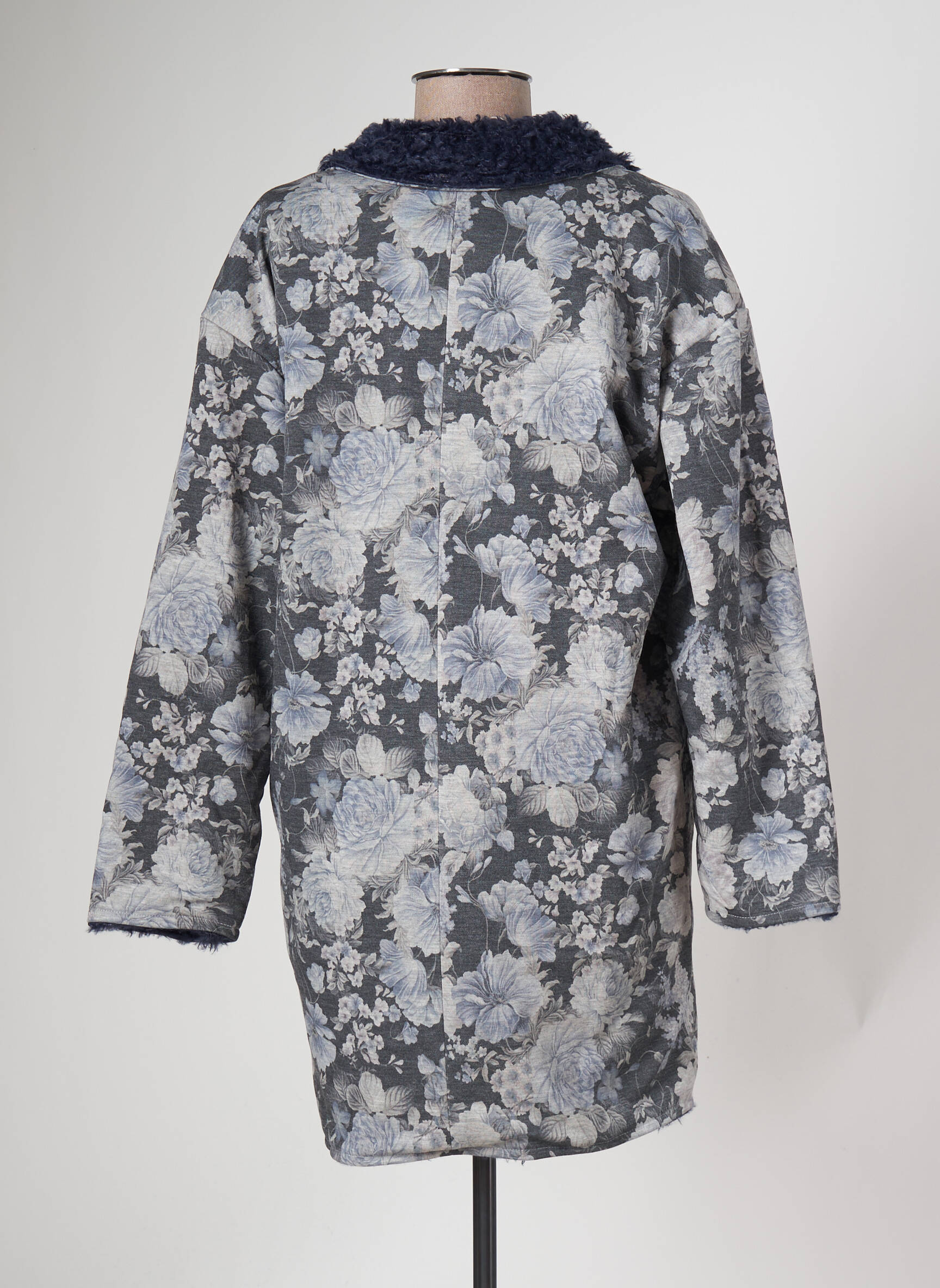 Zoe La Fee Manteaux Longs Femme couleur gris