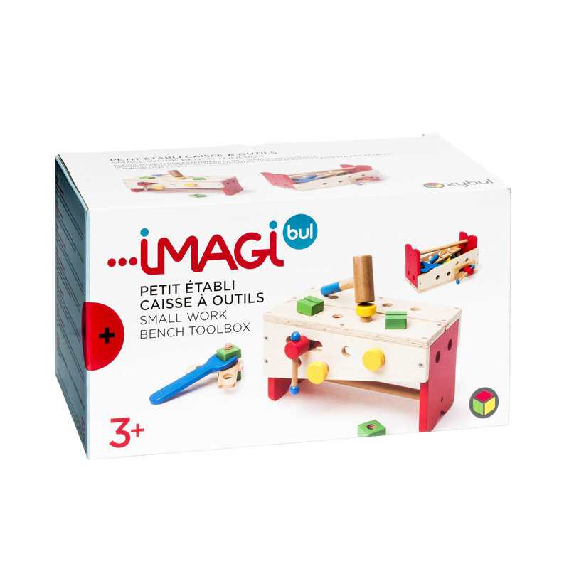 Petit établi et caisse à outils portable Bricoltou Oxybul
