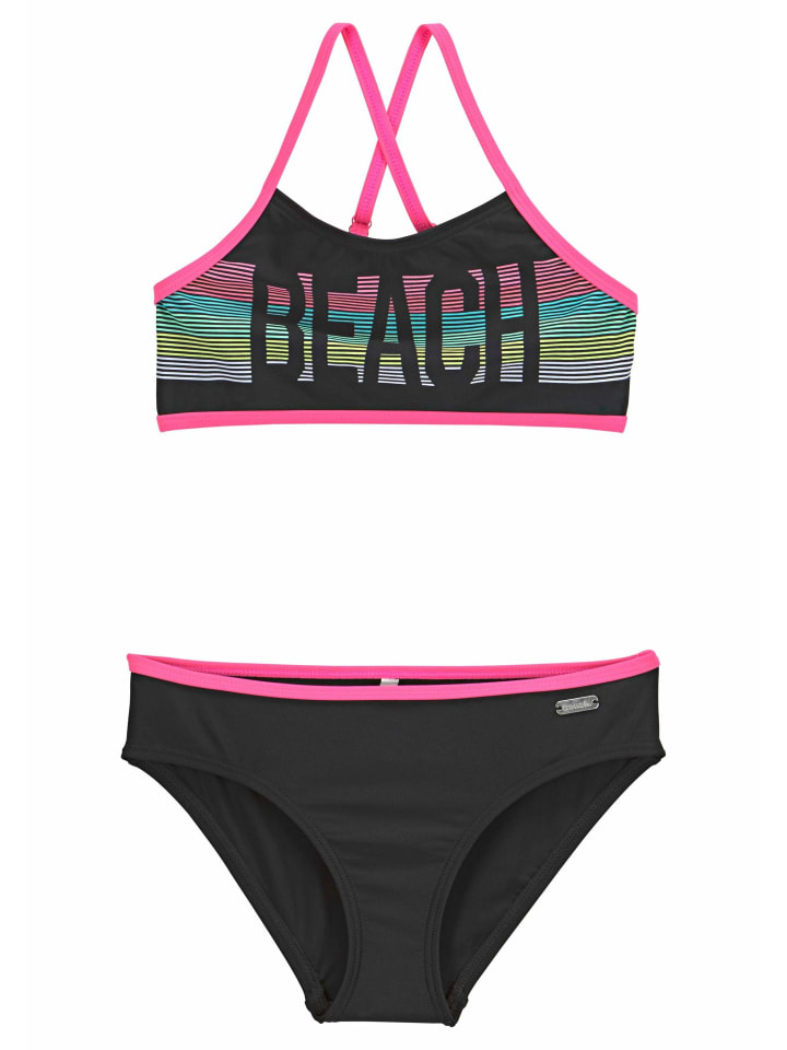 Bench Bustier-Bikini in schwarz günstig kaufen