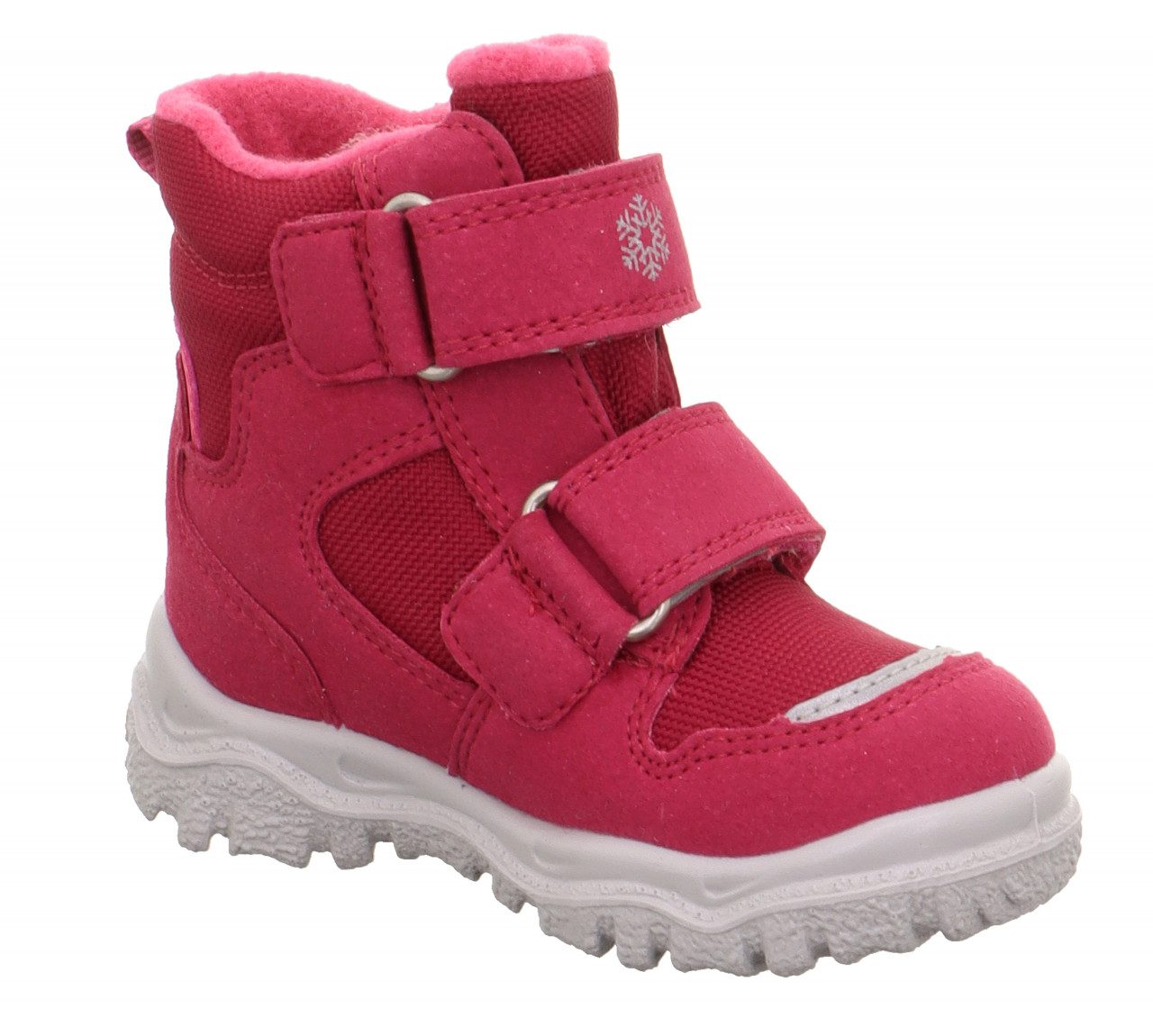 HUSKY1 - Pink Boots mit Klettverschluss