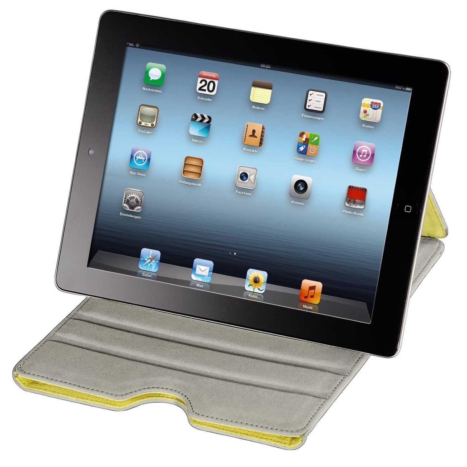 Hama Tablet-Hülle Tasche Ständer Cover Schutz-Hülle Case Grau, Klapp-Tasche für iPad Tablet PC 9,4