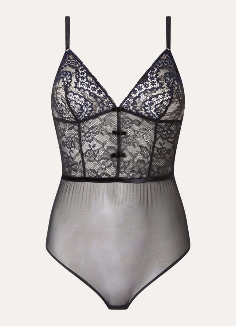 Simone Pérèle  Scenario body van mesh met kant