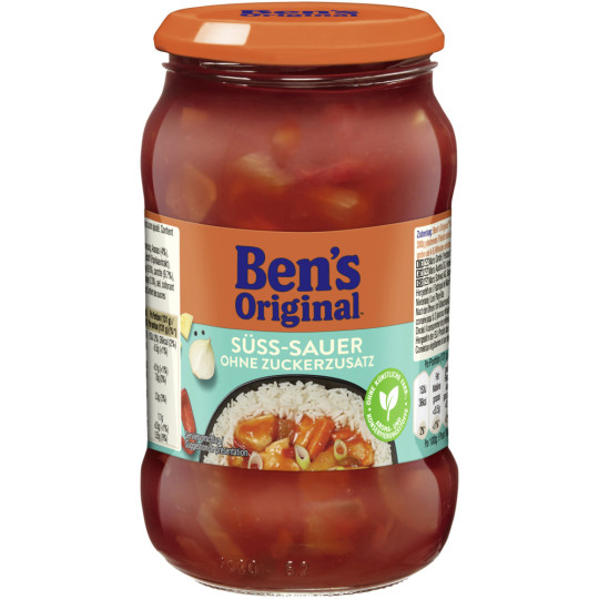 Ben's Original Sauce süss-sauer ohne Zuckerzusatz 395g