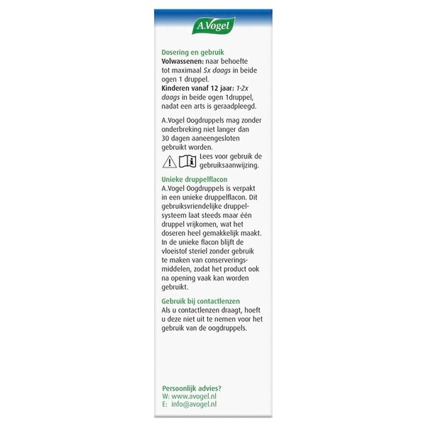A.Vogel szemcsepp Orvostechnikai eszköz - 10ml