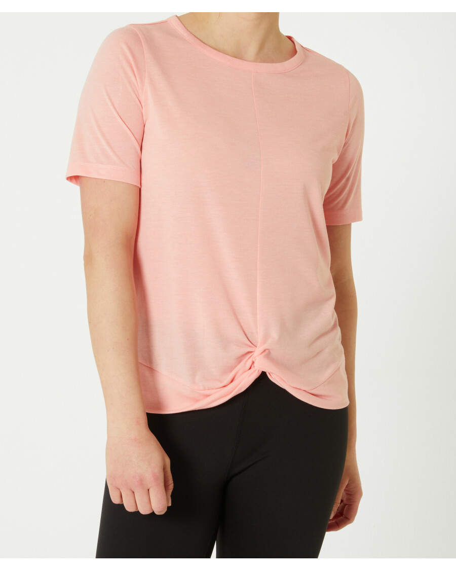 Sport-Shirt mit Knotendetail