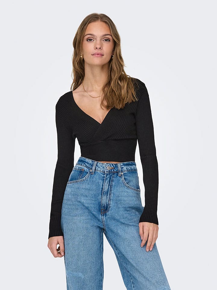 ONLY Pullover in Schwarz günstig kaufen