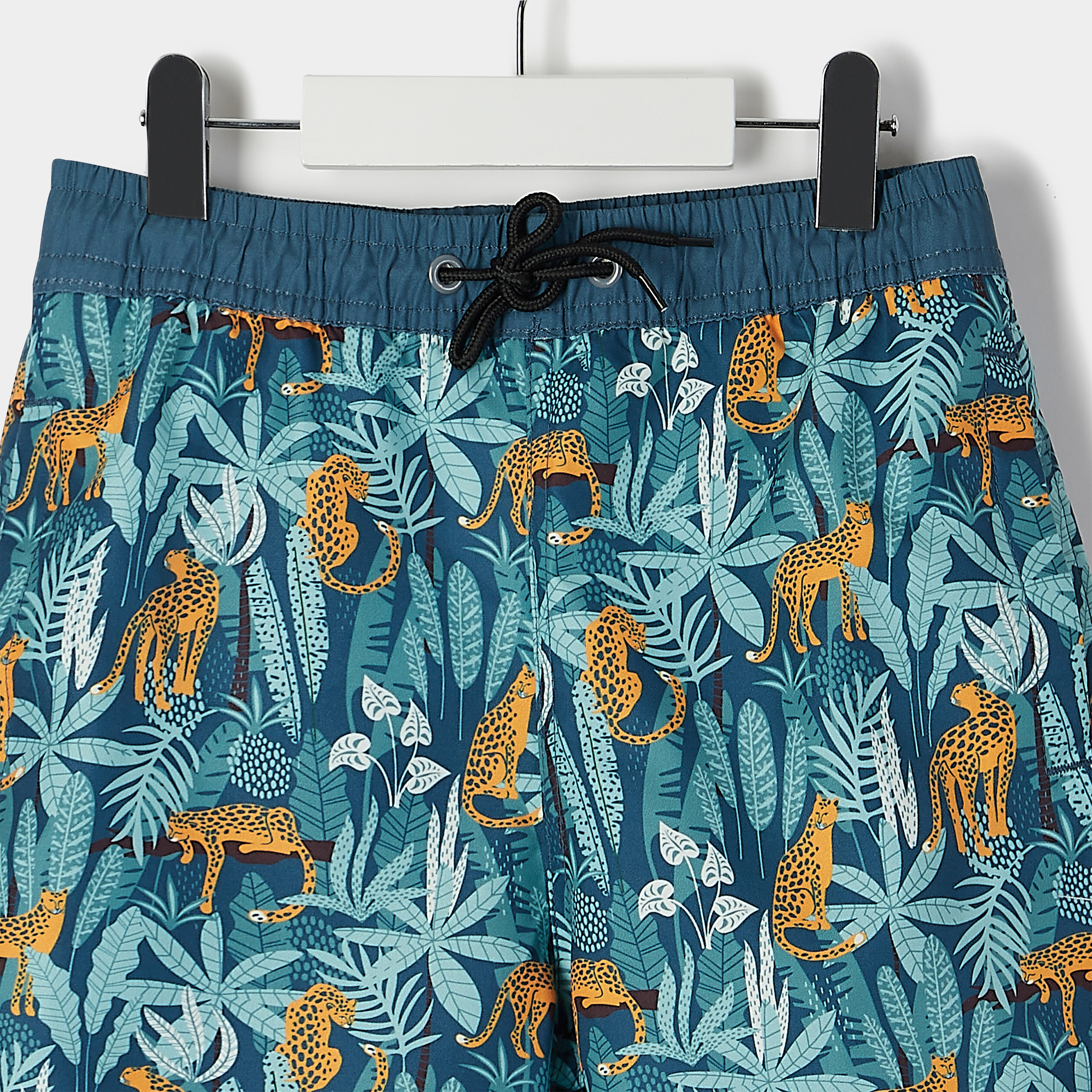 Short de bain vert kaki garçon | La Halle
