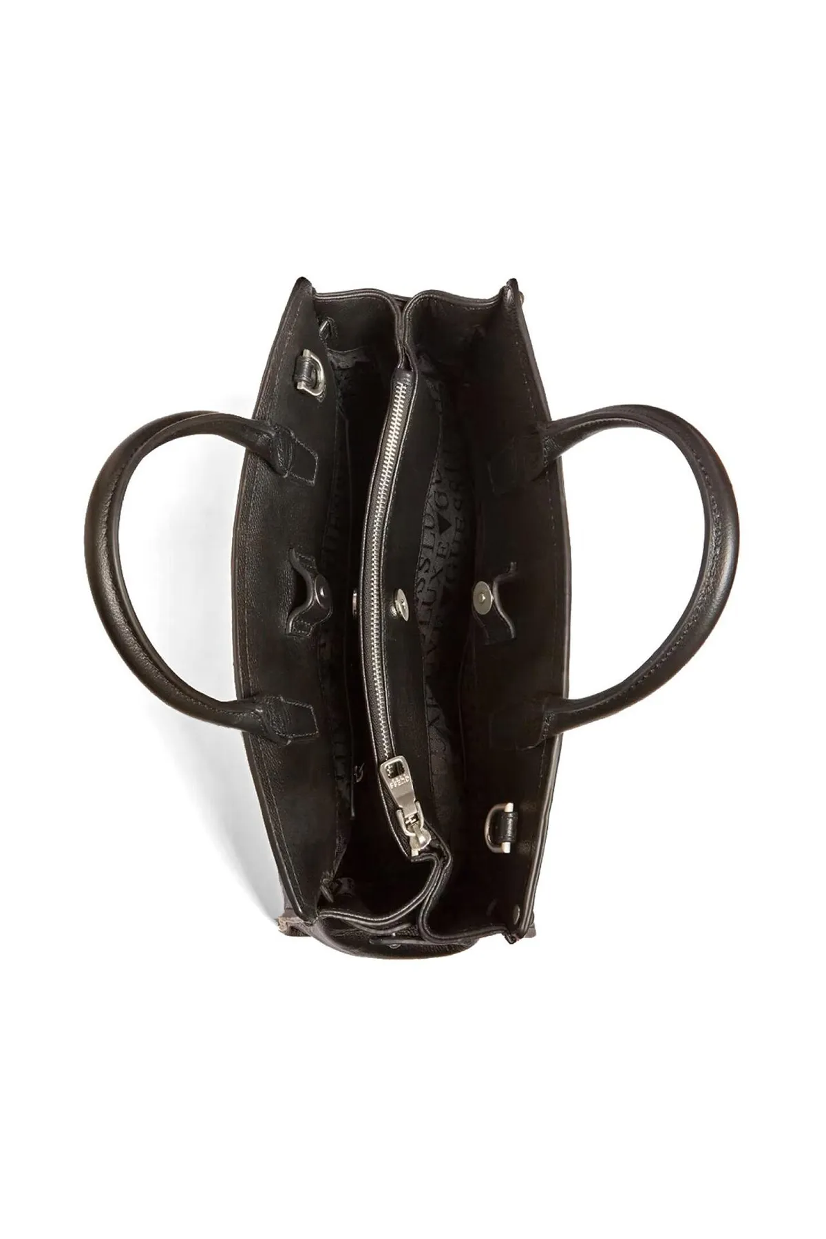 Guess  Megan Satchel Bla - Schwarz