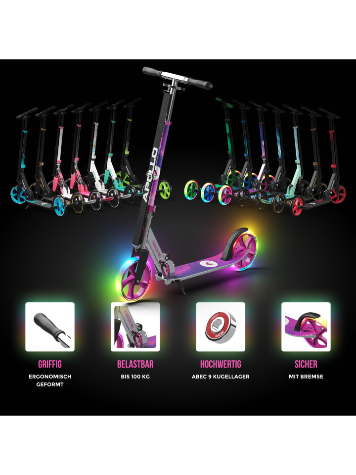 Apollo Cityroller LED Scooter 