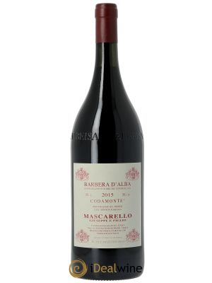 Barbera d'Alba DOC Codamonte Giuseppe Mascarello  2015 - Lot de 1 Magnum