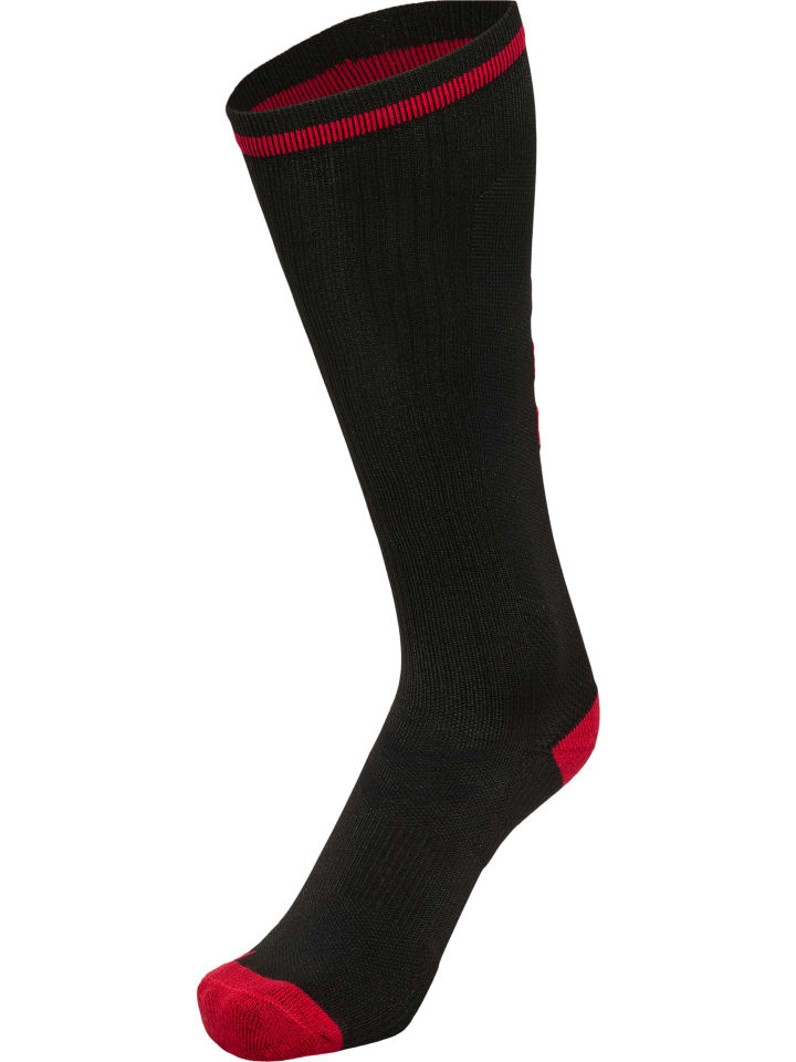 Hummel Hummel Long Socken Elite Indoor Erwachsene in BLACK/RED günstig kaufen