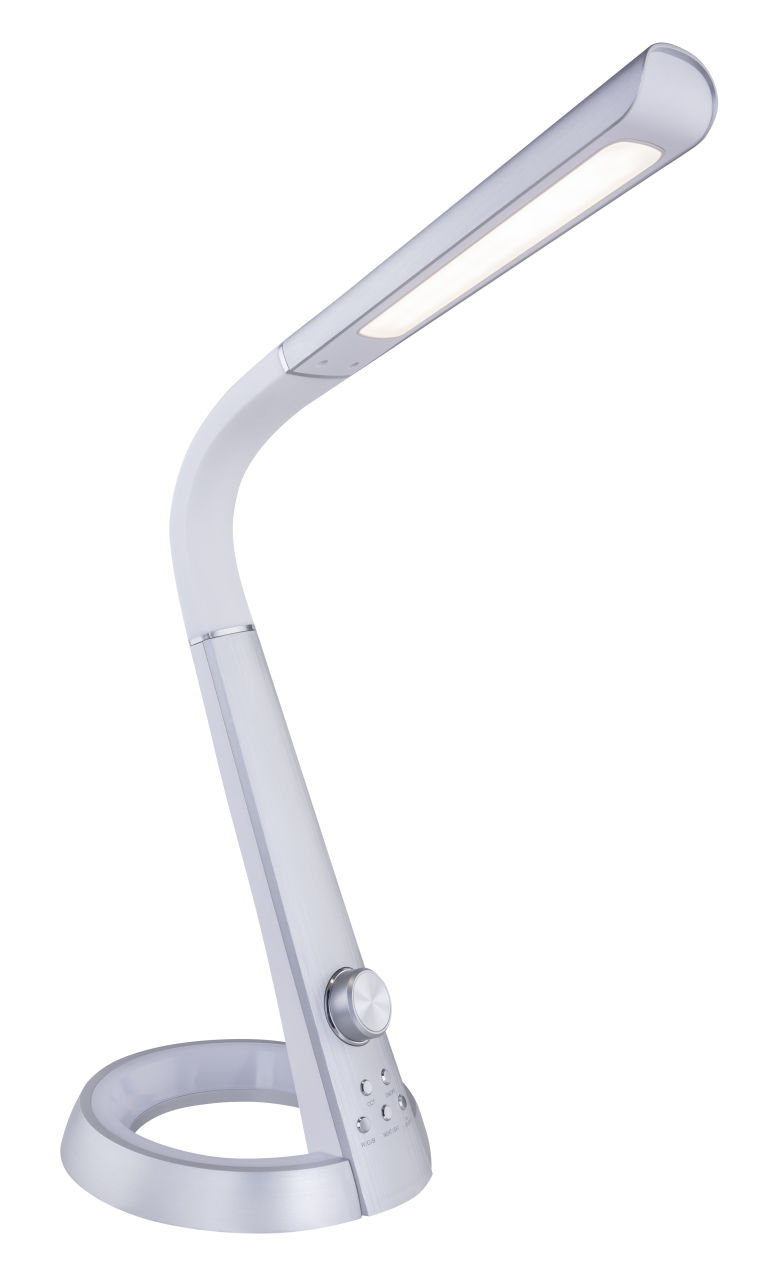Globo Lighting - MITTI - Tischleuchte Kunststoff silber, LED