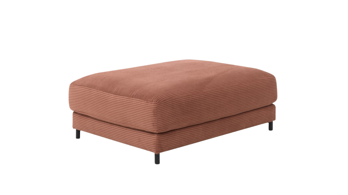 Roomio Polsterhocker No. 4103 Cord Rusty