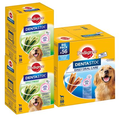 112 x Pedigree Dentastix Tägliche Zahnpflege/ Fresh Tägliche Frische
