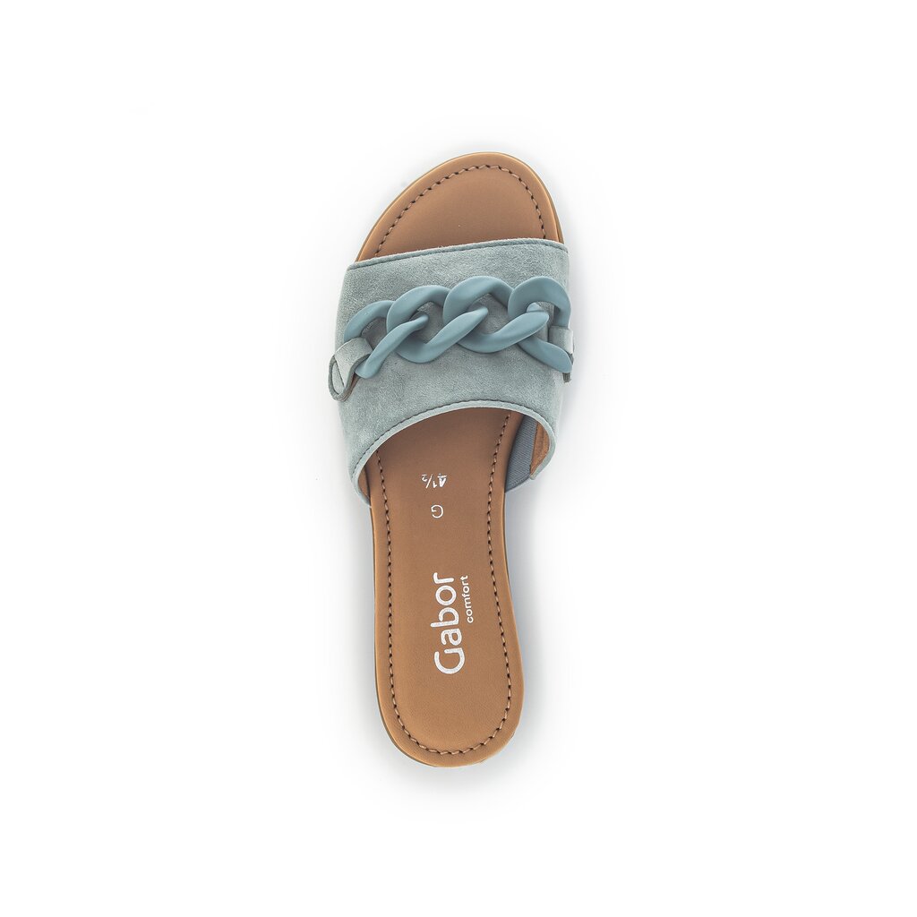 Gabor comfort Pantolette grün