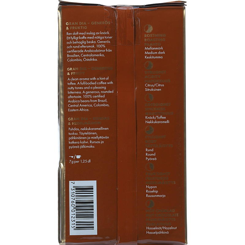 Arvid Nordquist Classic Grand Dia 500g, filtermalt