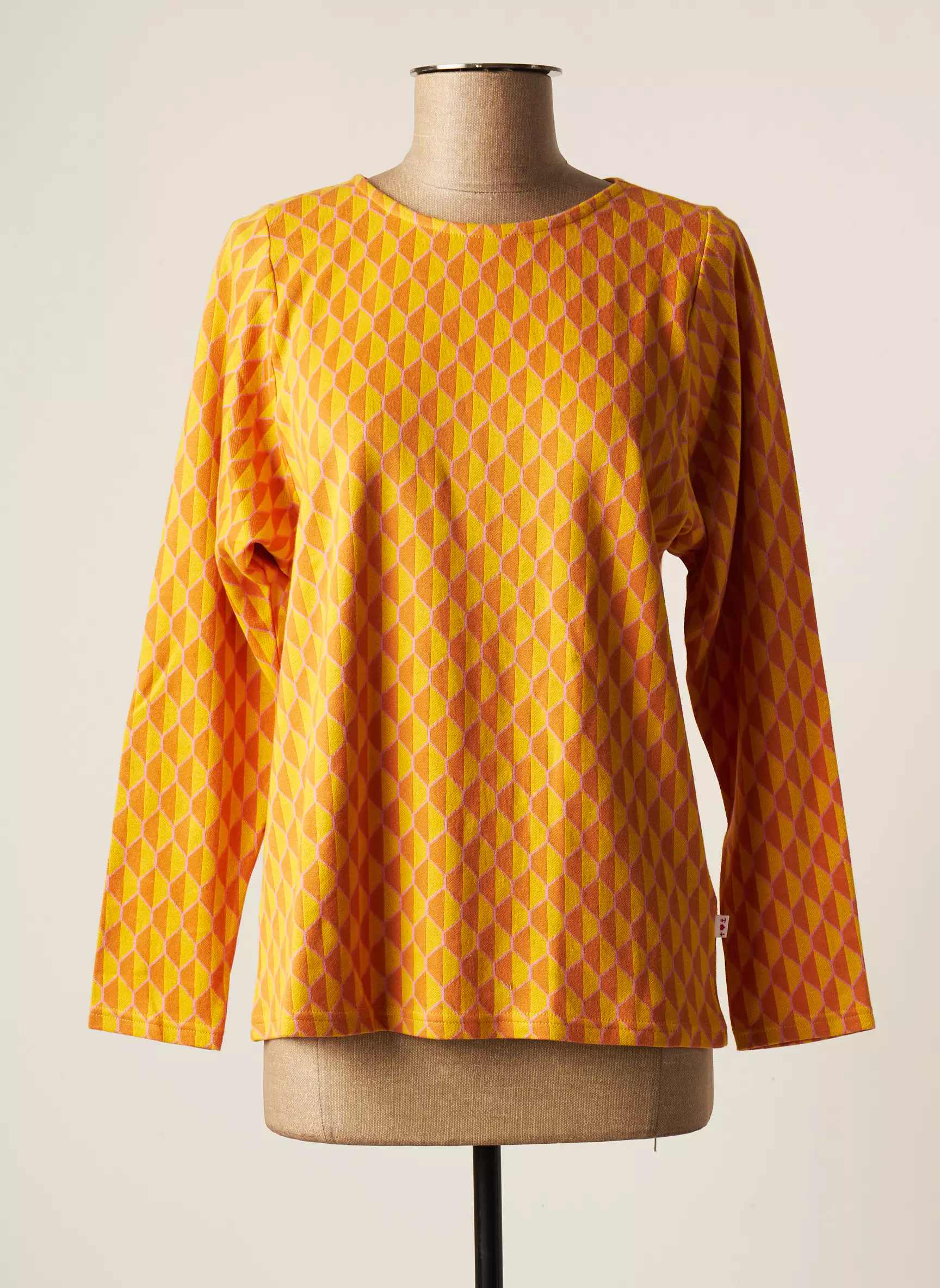 Blutsgeschwister Tops Femme couleur jaune