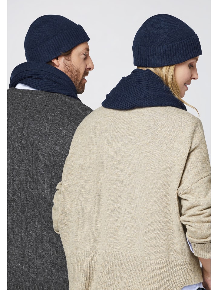 Polo Sylt Strickmütze in Blau günstig kaufen onesize