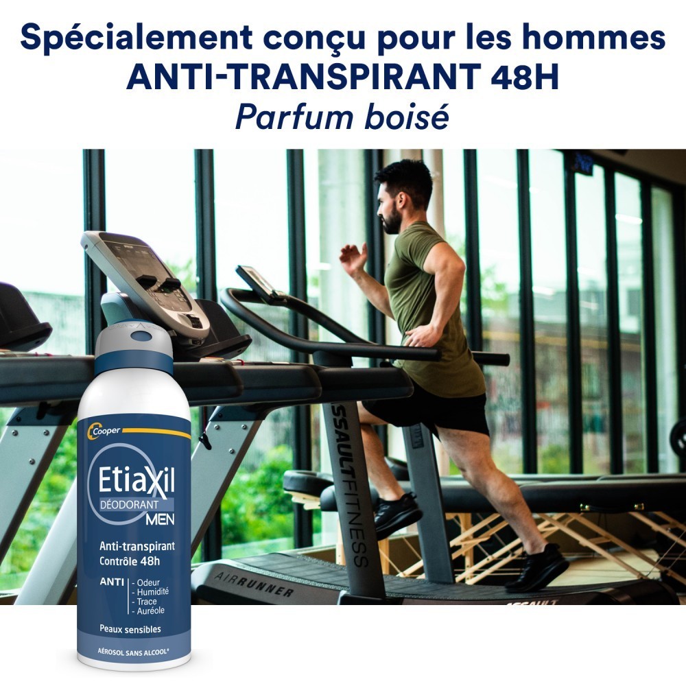 Etiaxil Antiperspirant pre mužov 48h aerosól