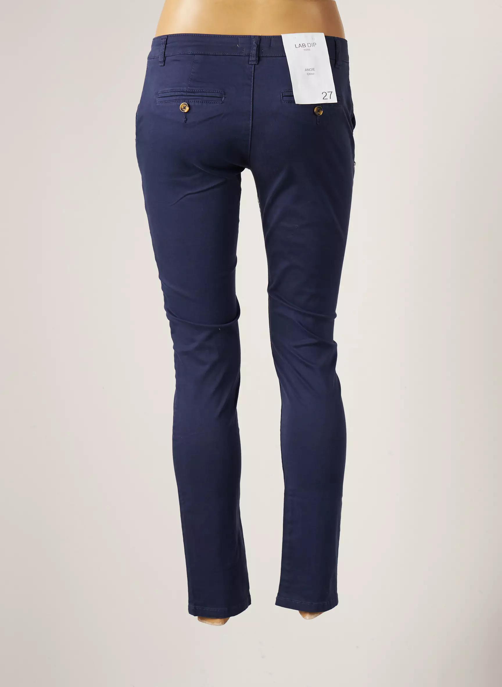 Lab Dip Paris Pantalons Chino Femme couleur bleu