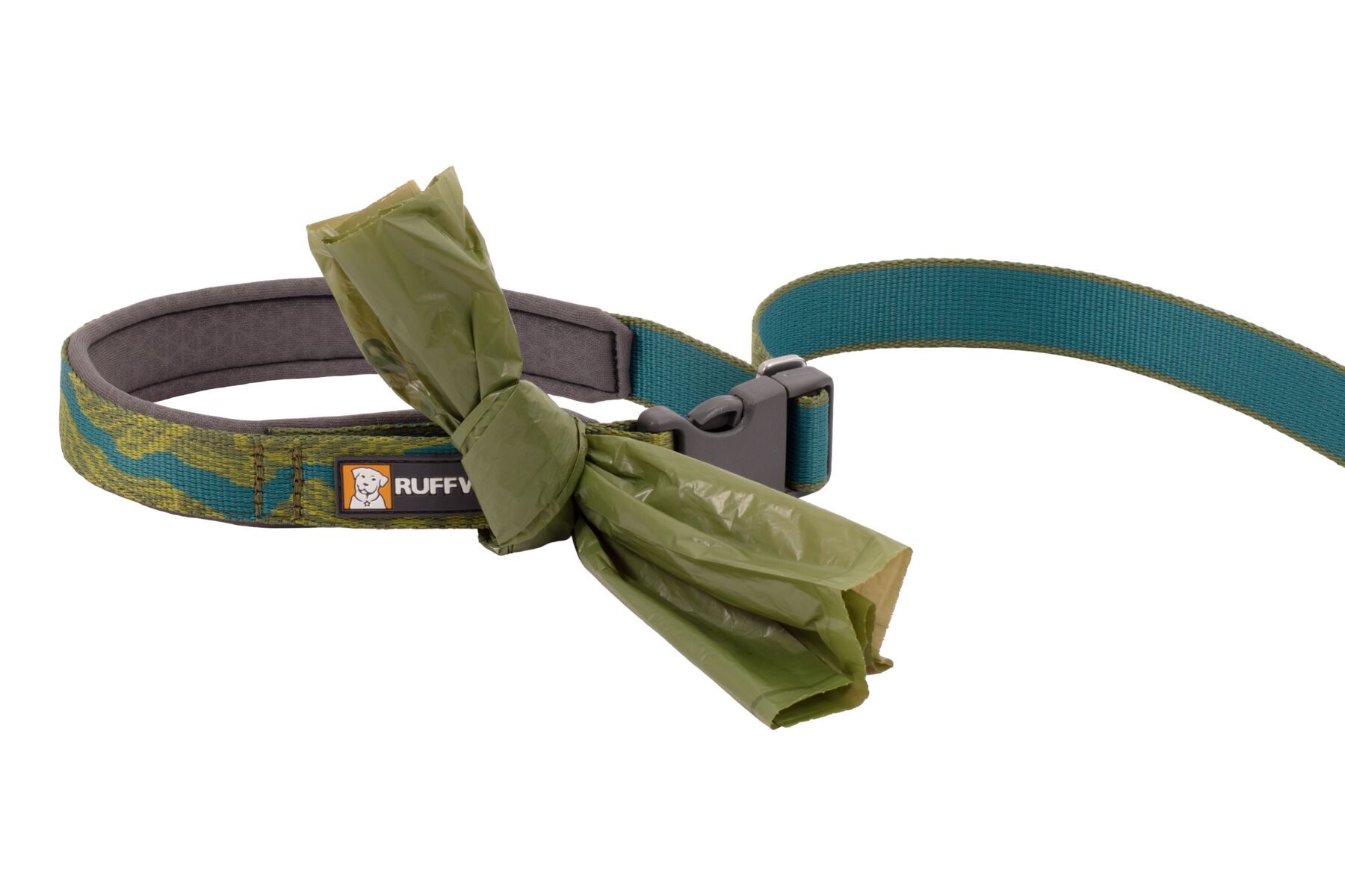 Ruffwear Hundeleinen Ruffwear Flat Out™ Leine grün/ türkis