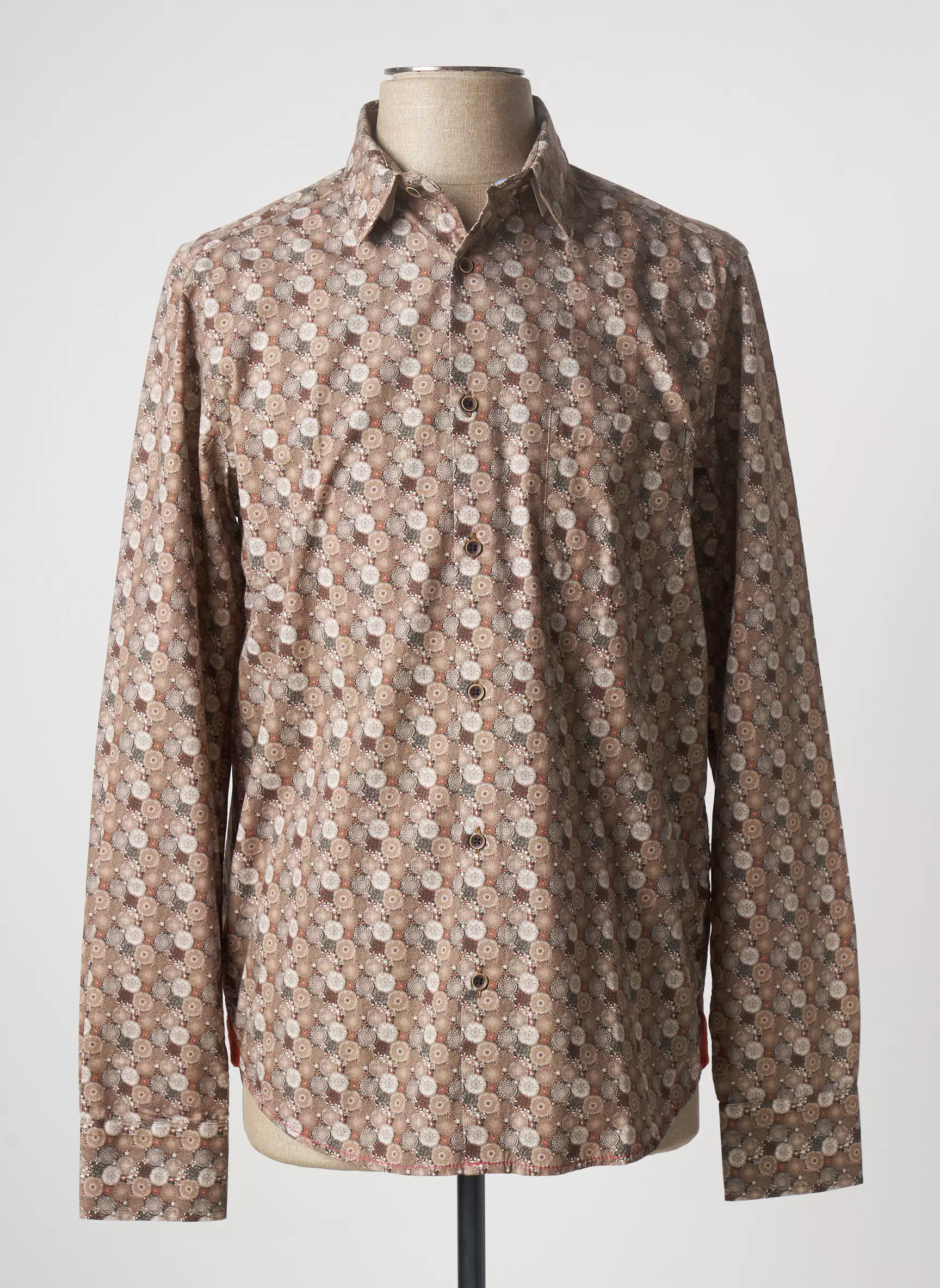 La Squadra Manches Longues Homme couleur marron