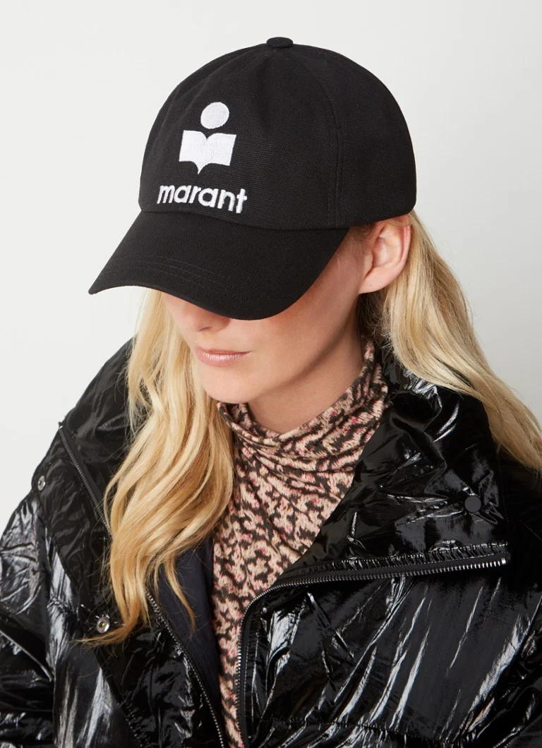 Cappellino Isabel Marant Tyron con logo ricamato