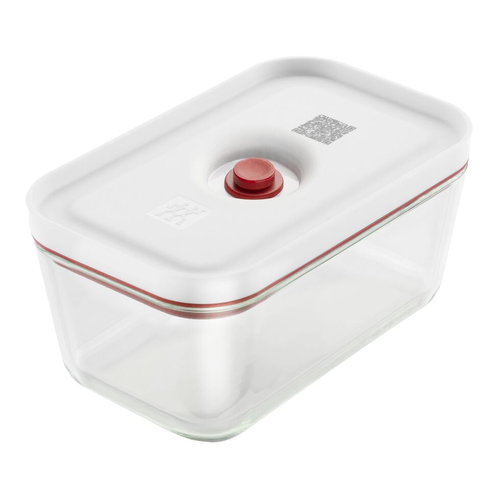 Vakuumbox M, Glas, Rot