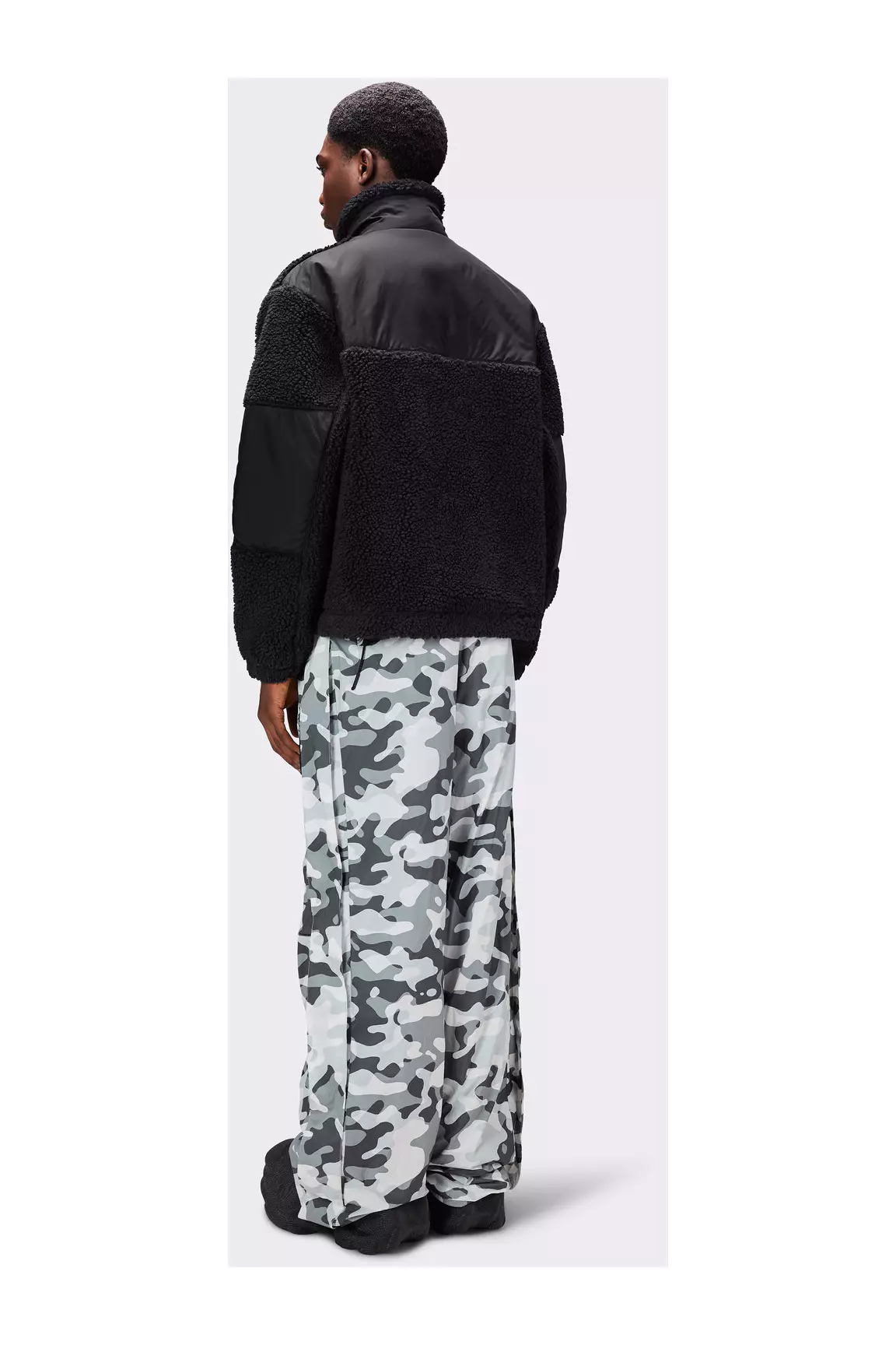 Rains Gilet Unisexe couleur noir